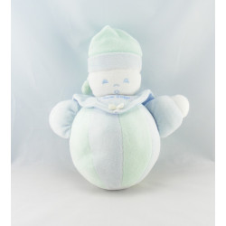 Doudou Lutin boule bleu Sucre d'Orge
