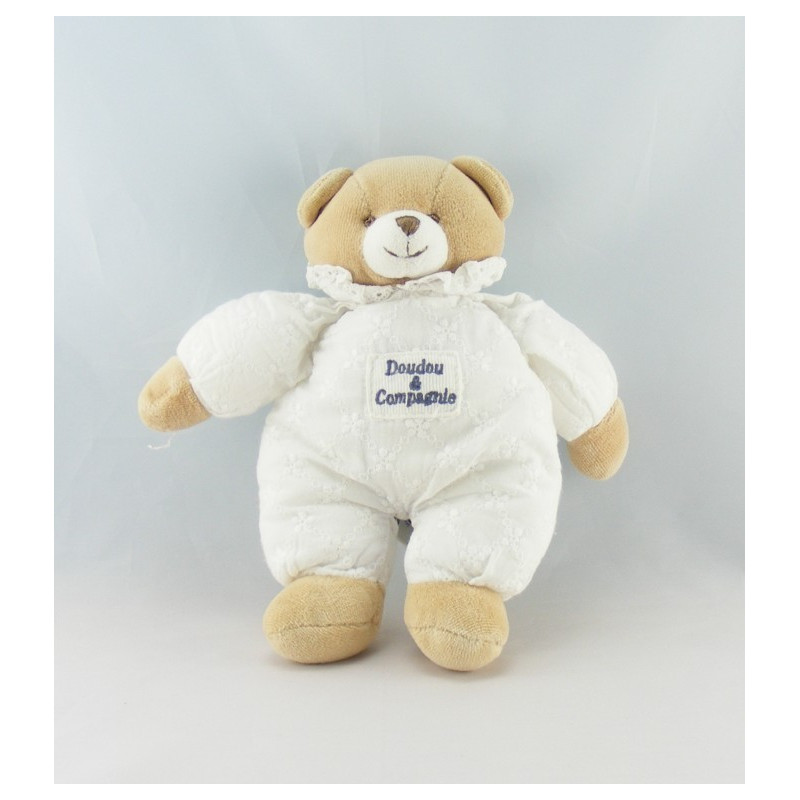 Doudou ours blanc tout doux Doudou et compagnie