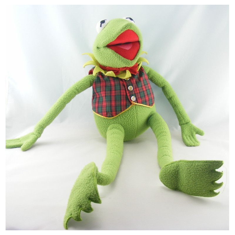 Doudou peluche Kermit la grenouille MUPPETS LANSAY
