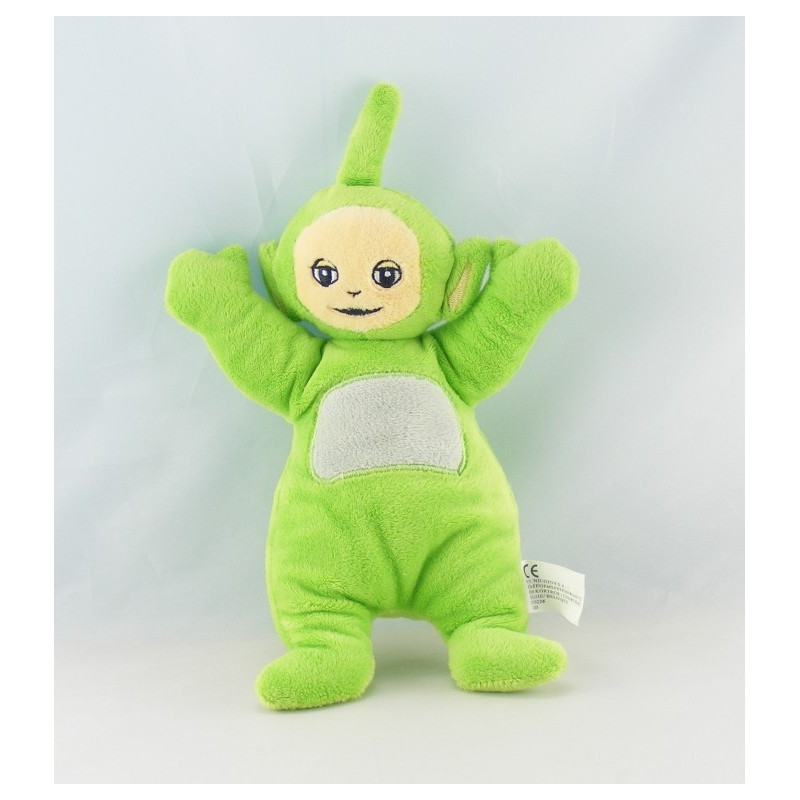 Doudou peluche TELETUBBIES vert Dipsy TOMY