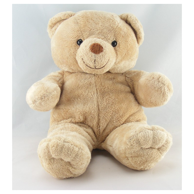 Doudou gros ours beige NICOTOY