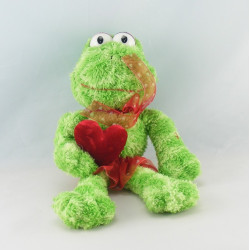 Doudou grenouille verte avion NICOTOY