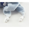 Doudou et compagnie pantin ours noeuds bleu 