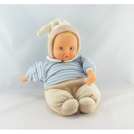 Doudou bébé poupée Baby Pouce bleu COROLLE 2002