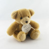 Doudou ours brun marron Doudou et compagnie 18 cm