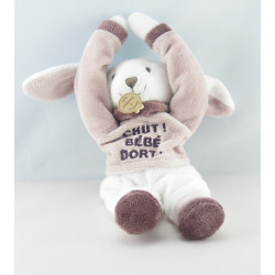 Doudou et compagnie ours rayé beige Chut bébé dort Chambre de..