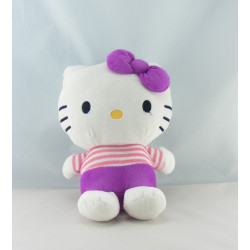 Doudou chat HELLO KITTY violet orange SANRIO LICENSE 