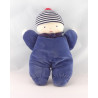 Doudou semi plat lutin bleu marine COROLLE