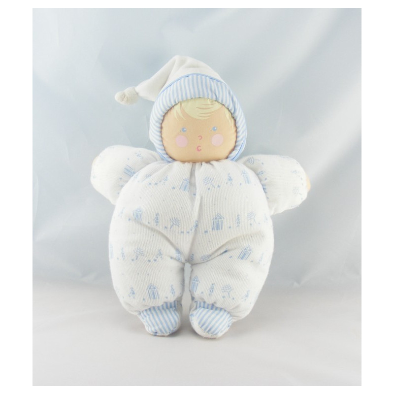 Doudou bébé poupée Baby Pouce blanc COROLLE 2001