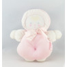 Doudou hochet bébé rose pois BABI COROLLE 1995