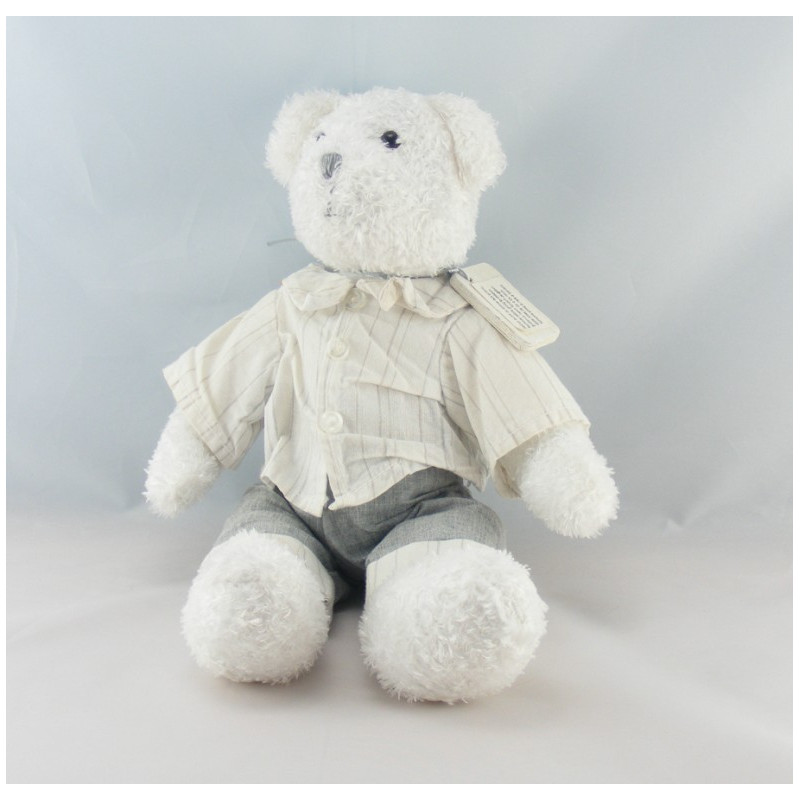 Doudou souris beige Oscar J-LINE 