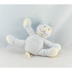 Doudou chat bleu cocard TEX