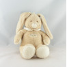 Doudou musical lapin beige blanc NICOTOY