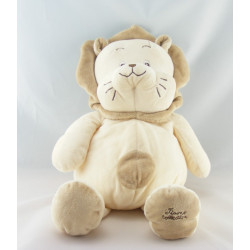 Doudou lion écru beige TIAMO 