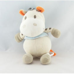 Doudou ane zébre gris bleu oiseau KIABI CREATIVTOYS