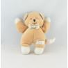 Doudou semi plat ours beige TIAMO COLLECTION