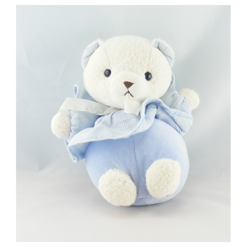 Doudou ours bleu NOUNOURS