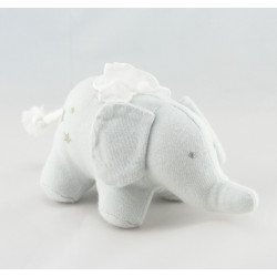 Doudou chat gris couronne PETIT BATEAU