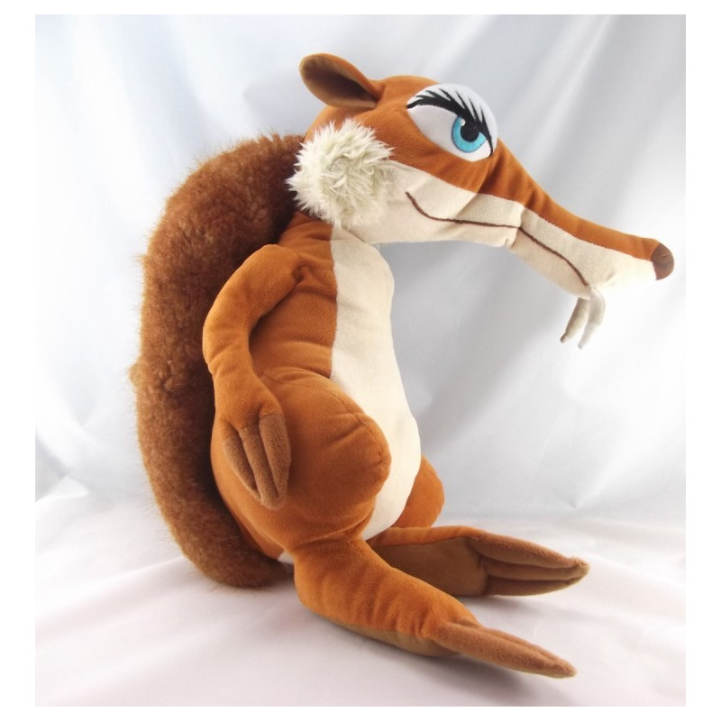 Peluche Ecureuil Scratina amie de Scrat L'âge de glace PLAY BY PLAY 