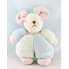 Doudou souris rose bleu NOUNOURS MUTOUEST