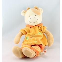 Doudou cochon orange arrosoir NICOTOY