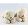 Doudou ours beige couché TEX