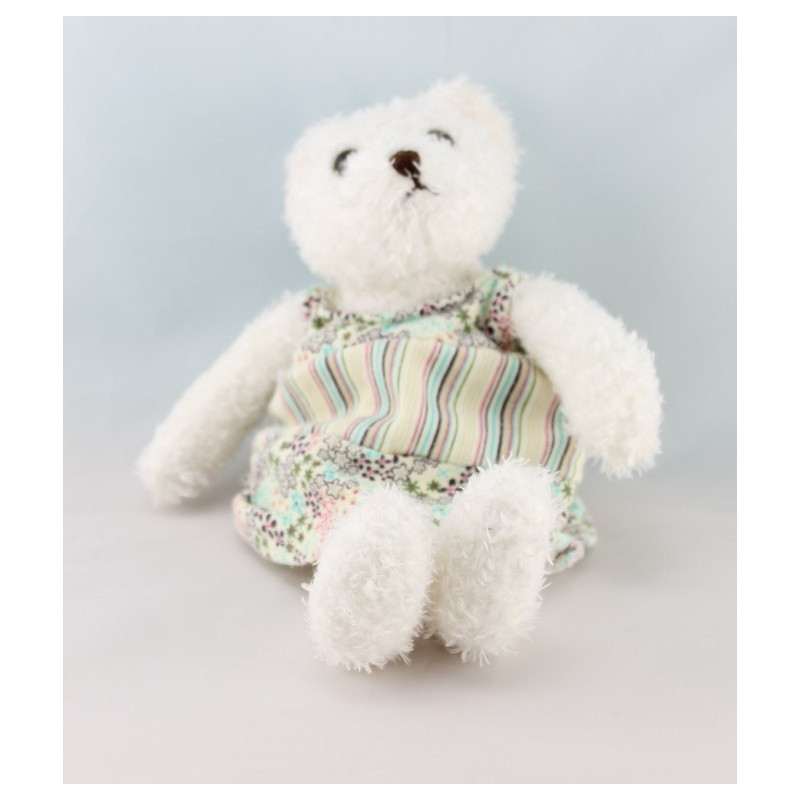 Doudou ours blanc OBAIBI 