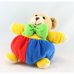 Doudou ours boule pyjama blanc Priscilla Larsen 