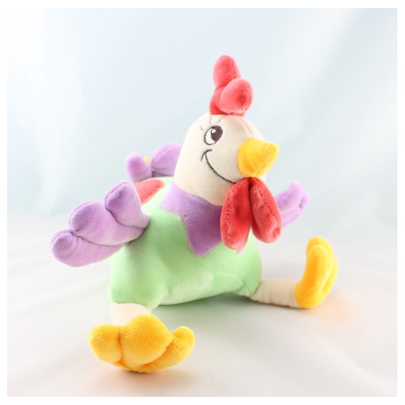 Doudou Poupée lutin bleu grelot de NOUNOURS