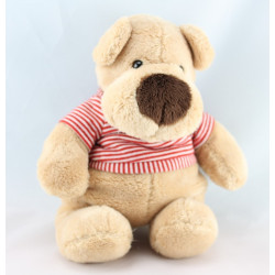 Doudou chien lapin beige orange KIABI