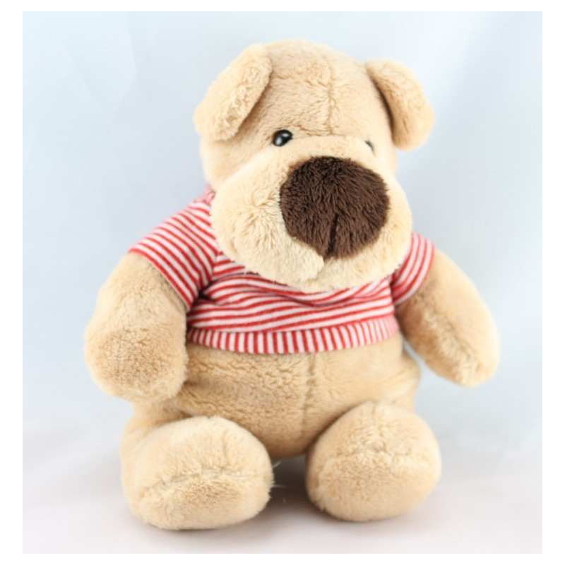 Doudou chien lapin beige orange KIABI