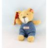 Doudou souris gris rouge bleu marine SIGIKID