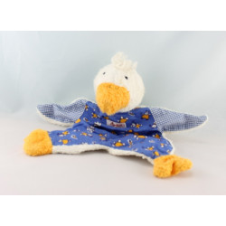 Doudou chat noir écharpe rose RUSS BERRIE