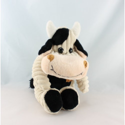 Doudou vache jaune vert nuage CP INTERNATIONAL