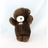Doudou ours beige blanc TARTINE ET CHOCOLAT