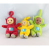 Peluches Teletubbies au complet Po Laa-laa Dipsy Tinky-Winky