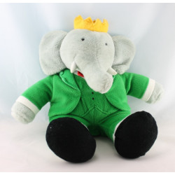 Peluche Babar l'éléphant intéractif LANSAY 