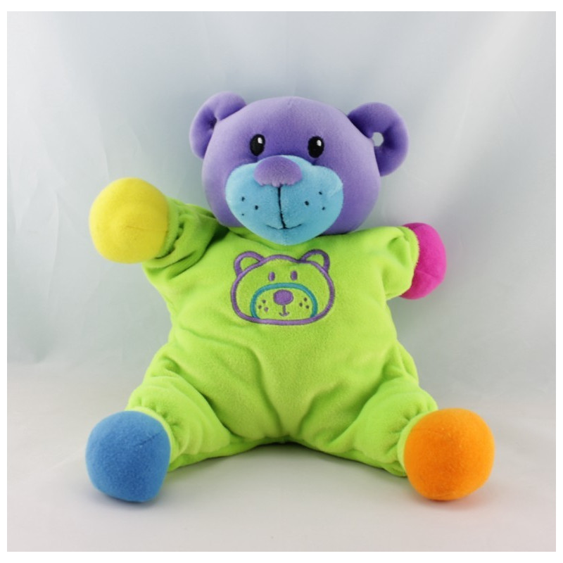 Doudou eveil singe bleu Morgan LAMAZE