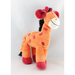 Doudou Girafe orange rouge NICOTOY