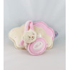 Doudou ours rose avec ailes anneau dention CHICCO