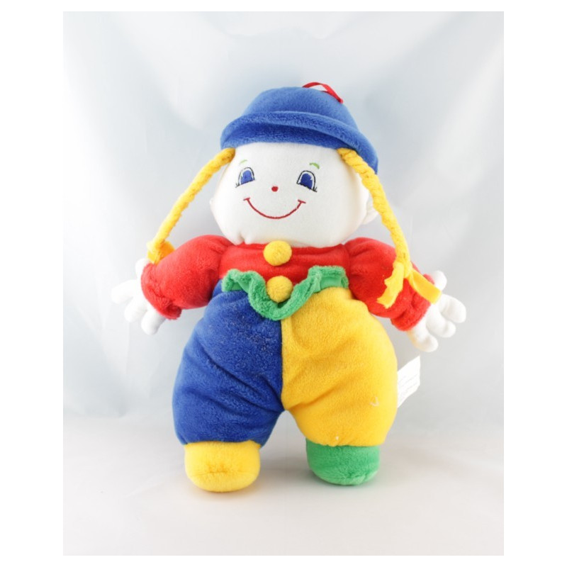 Doudou plat ours rose SIPLEC