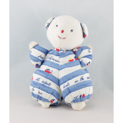 Doudou ours blanc CALIDOUX NATURE