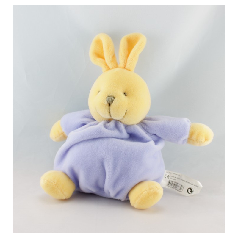 Doudou lapin rose GERCA