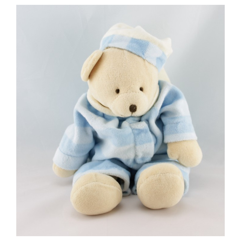 Doudou ours bleu CMP