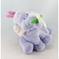 Doudou  Eléphant mauve éfélant Lumpy Winnie Disney Nicotoy 