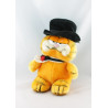 Peluche chat orange Garfield avec cravate et sac 1978 1981