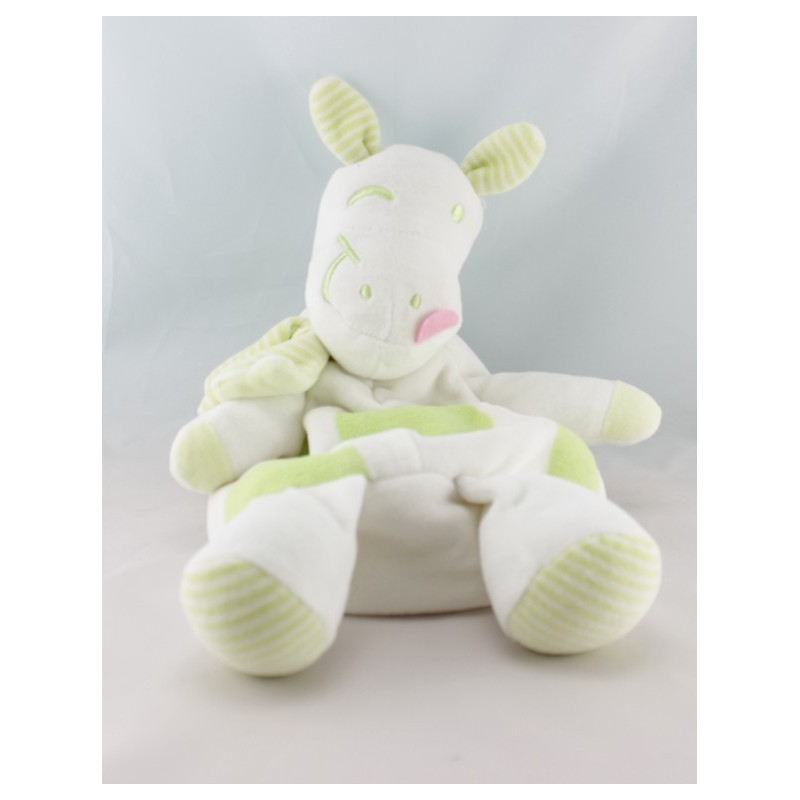 Doudou range pyjama cheval ane blanc rose SIPLEC