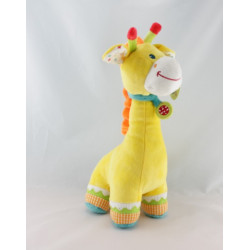 Doudou Girafe jaune NICOTOY