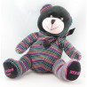 Doudou ours noir rayé multicolore Rykiel NOCIBE 2005