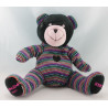 Doudou ours noir rayé multicolore Rykiel NOCIBE 2005